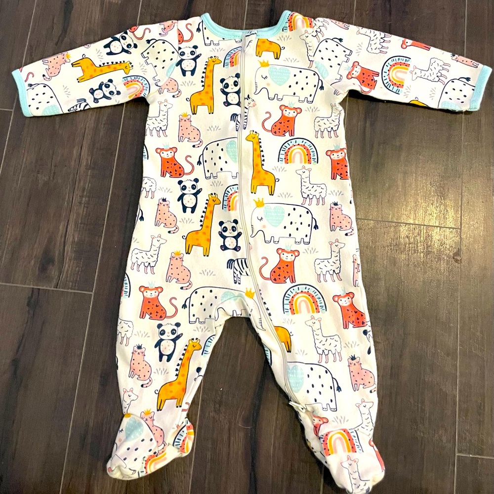 Wonder Nation - Onesie Pajamas - SIZE: 6-9 months